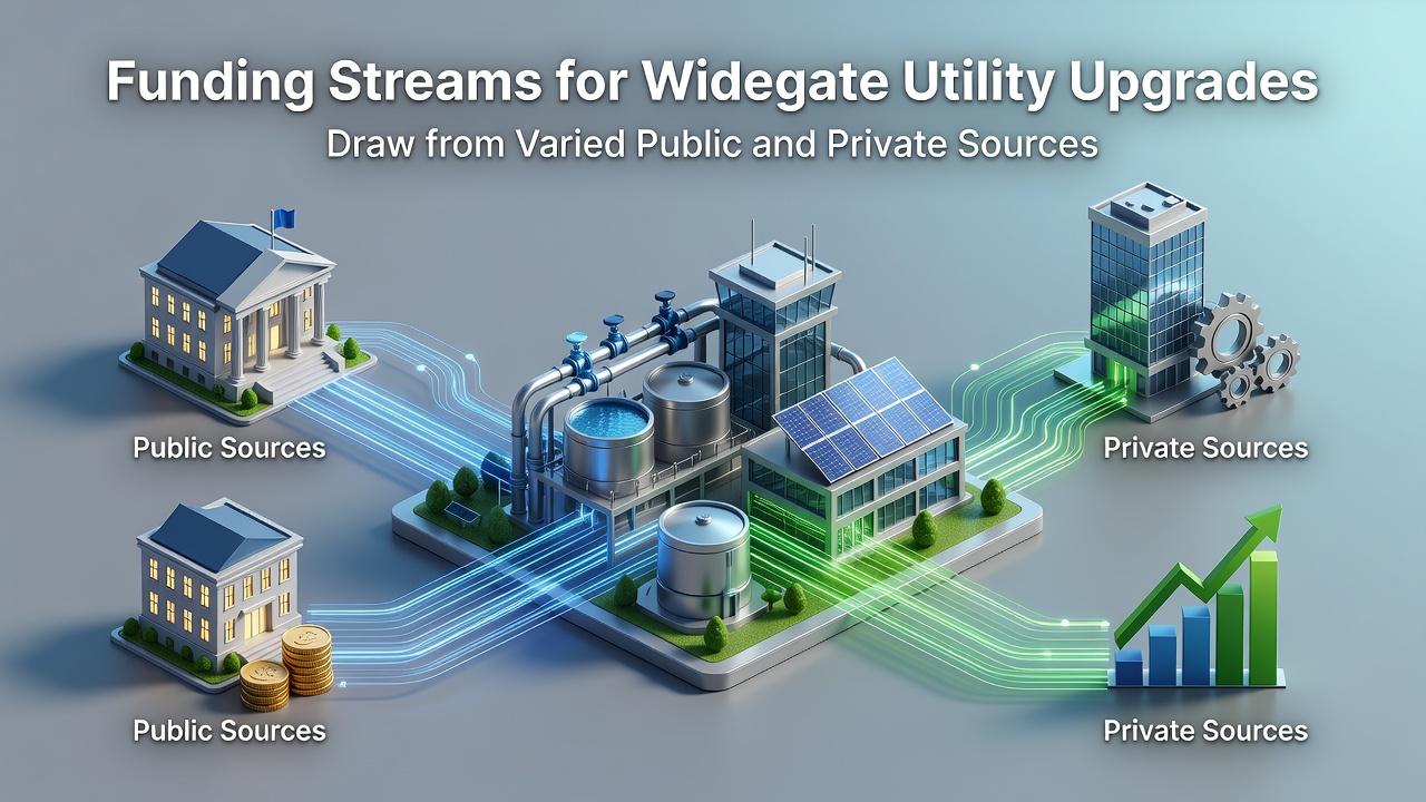 Private and public funding meeting for Widegate infrastructure improvements
