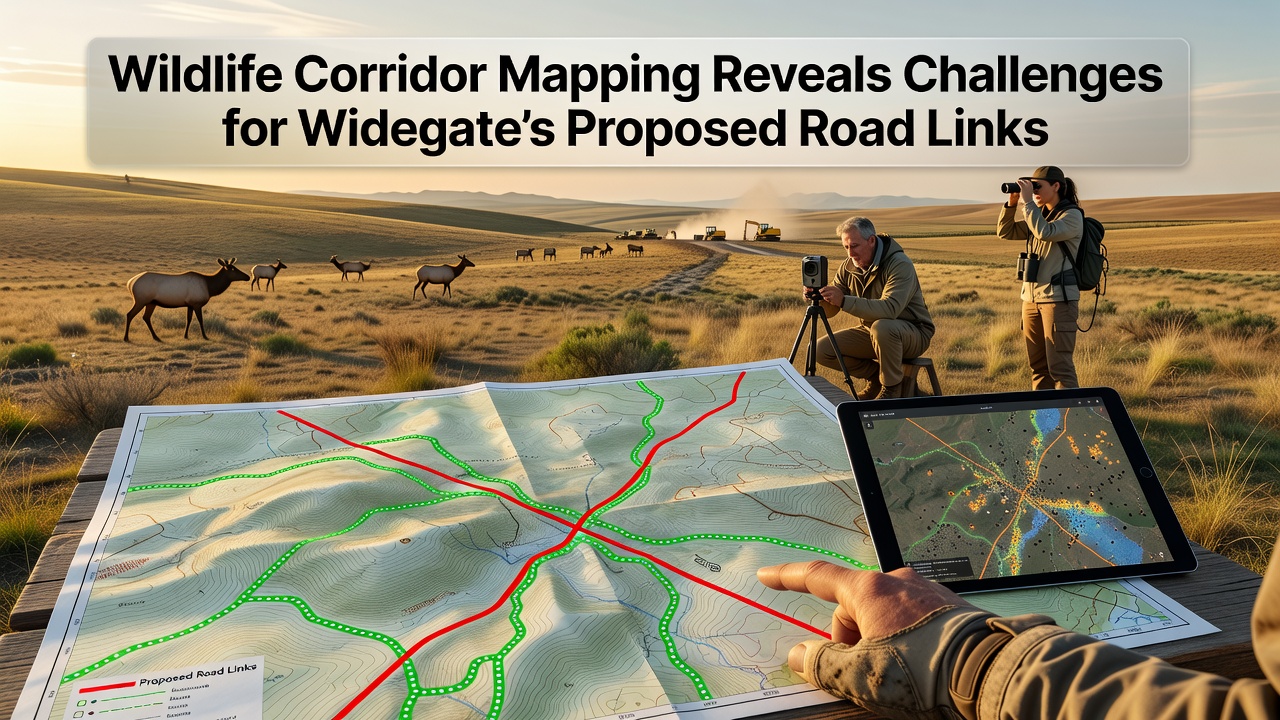Wildlife Corridor Mapping Reveals Challenges for Widegate's Proposed Road Links